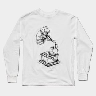 Gramophone Long Sleeve T-Shirt